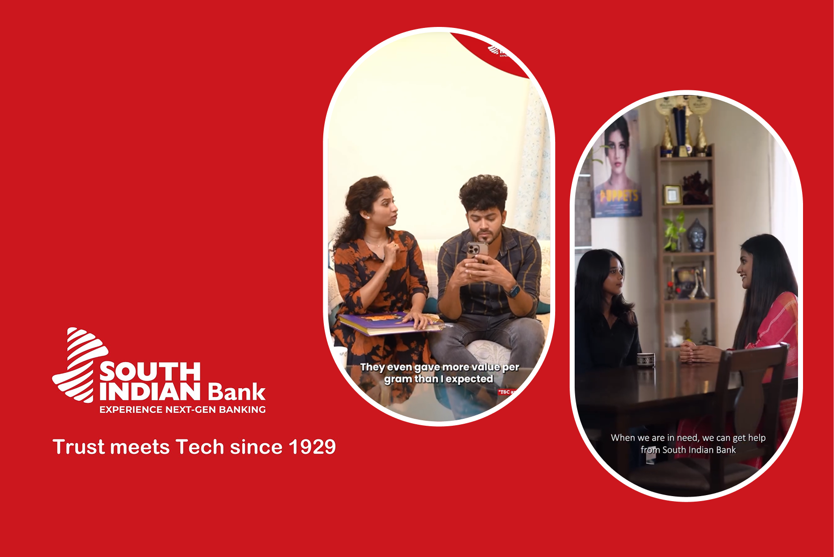 South Indian Bank Gold Loan Awareness